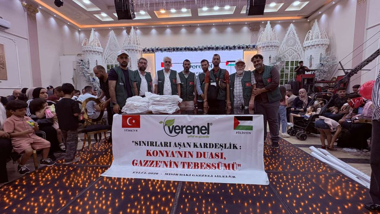 Konya’nın yardım eli Kahire’deki Gazzelilere uzandı 2